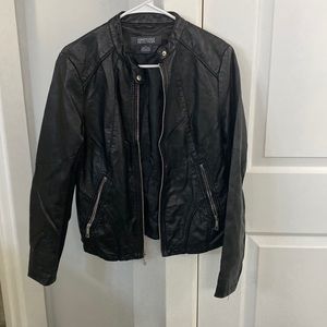 Faux Leather Jacket